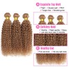 Leruikair Human Hair Bundles 14 16 18 Inch Jerry Curly