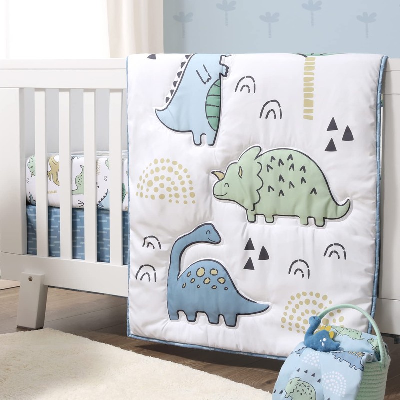 The Peanutshell 5 Piece Baby Crib Bedding Set for Boys
