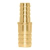 Beduan Brass Hose Barb Reducer, 3/4" to 1/2" Barb Hose