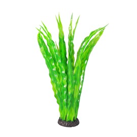 CNZ Aquarium Decor Fish Tank Decoration Ornament Artificial Plastic Plant Java Fern Green, 14-inch