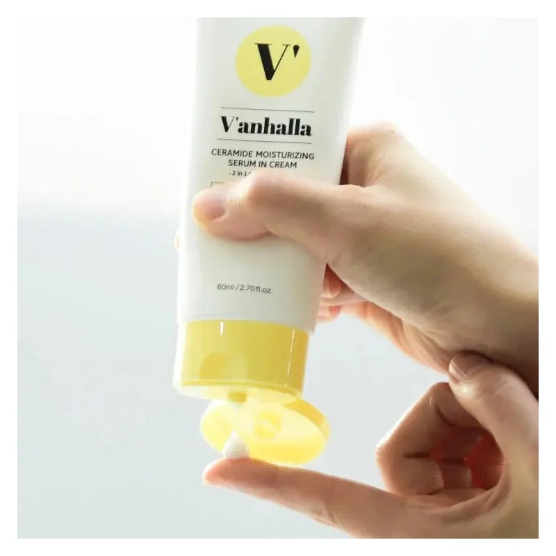 V'anhalla Ceramide Moisturizing Serum In Cream
