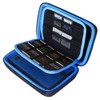 AUSTOR Hard Carrying Case for New 3DS XL Black/Blue, Blue
