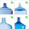 Kokone 5 Gallon Water Bottle Handle 2 Pack Plastic Water
