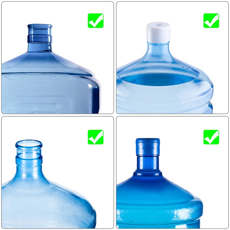 Kokone 5 Gallon Water Bottle Handle 2 Pack Plastic Water