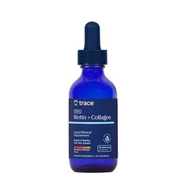 Ionic Biotin + Collagen – Hair, Skin & Nail Support, Highly Absorbable Liquid Supplement / Biotina y Colágeno Líquido para Belleza