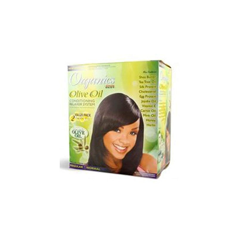 Africa's Best Organics Olive Oil Conditioning Relaxer System Regular 2