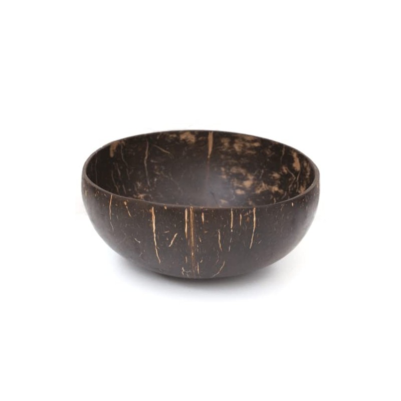Eco Friendly Sbai Sbai® Natural Coconut Shell Bowls and Spoons