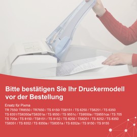 CanPick PGI-580XXL CLI-581XXL Printer Cartridges Compatible with Canon Printer Cartridges 580 581 XXL Multipack for TR8550 TR7550 TR7650 TS6350 TS705a TS6300 TS6150 TS6350a TS6250(PGBK/C/M/Y/BK, 10