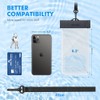 GRIFEMA Waterproof Phone Pouch 2 Pack - IPX8 Protection