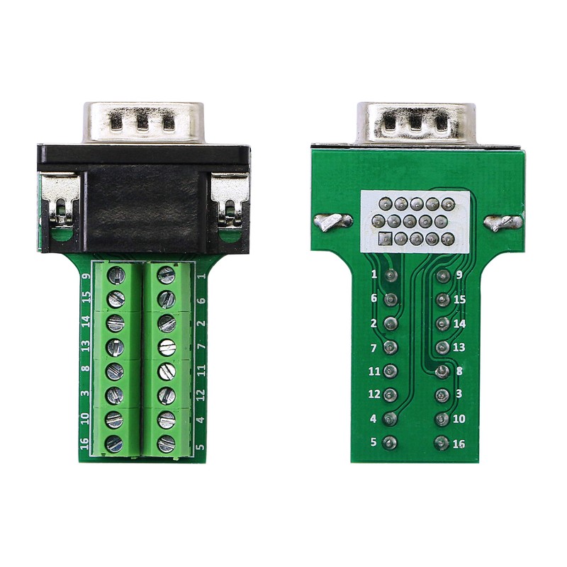 SinLoon - Adaptador VGA DB15 3+9 D-Sub VGA de 3