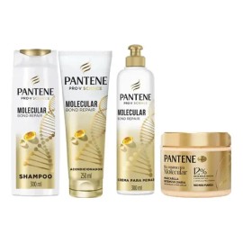 Kit Pantene Molecular Bond Repair 4 Piezas Rutina Capilar