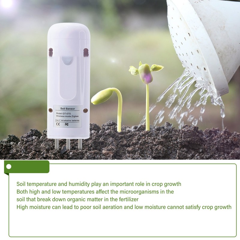 Soil Moisture Meter IP67 Waterproof Sensitive ABS Housing Stainless Steel