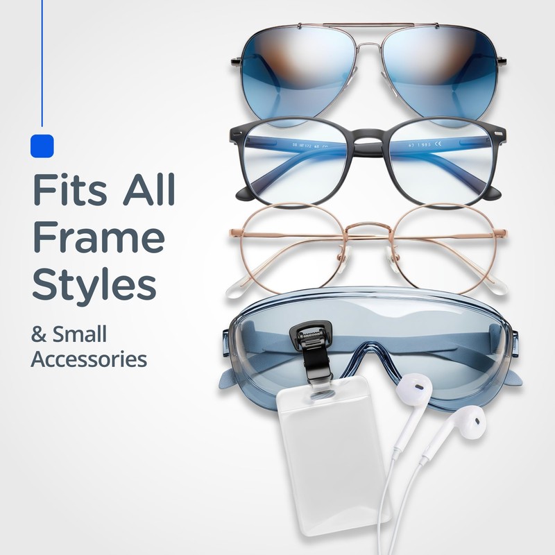 Readerest Magnetic Glasses Holders with Crystals for Women (3 Pack),