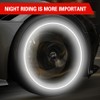 Kutyun 8PCS LED Wheel Lights, Automotive Tire Light Assemblies, Air