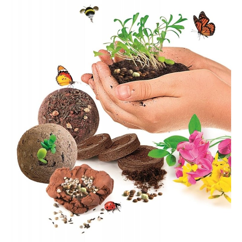 Clementoni - Science Seeds Bombs - Play for Future Scientific