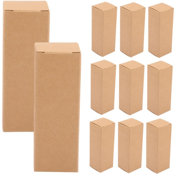 50pcs Box Essential Oil Packing Box Wrapper In Bulk Paper