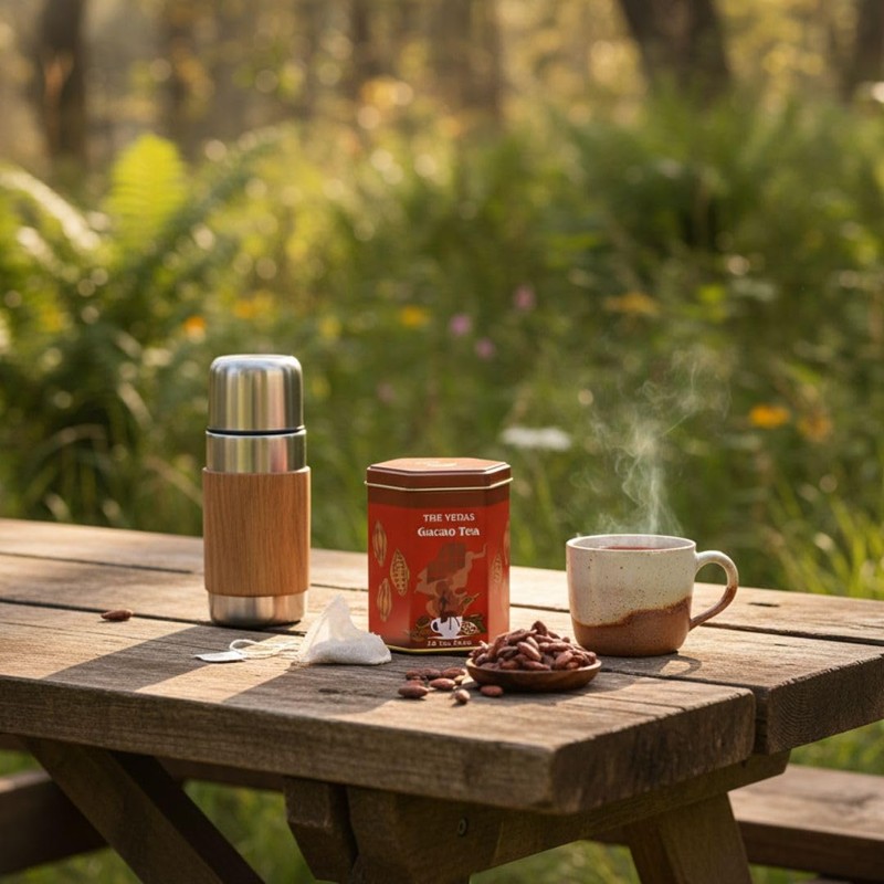 THE VEDAS CACAO TEA TIN | Herbal Tea | 100%