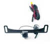 Black Universal Vehicle Backup Camera License Plate Bracket, Installation Holder