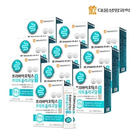 [Daewoong Life Science] Prebiotics Fructooligosaccharide Plus Zinc 10 boxes (300 days) / [대웅생명과학] 프리바이오틱스 프락토올리고당 플러스 아연 10박스(300일