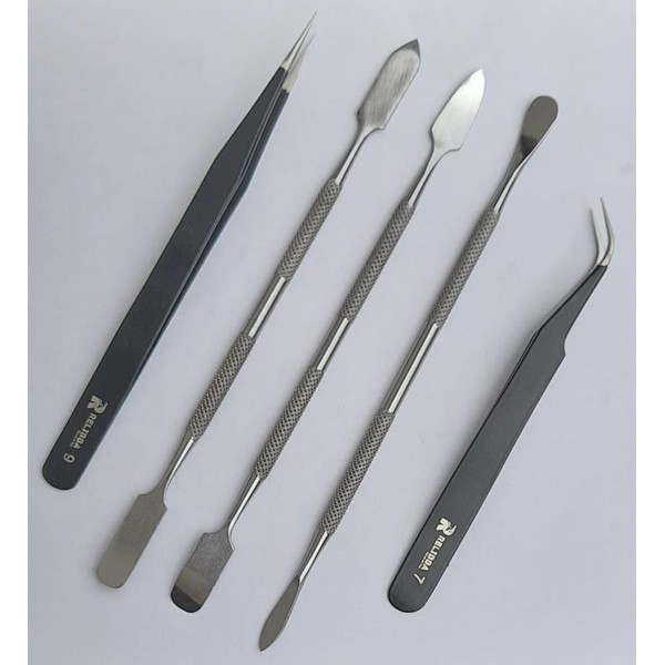 5 Pcs Metal Spudger Pry Tool Kit Professional Electronics Opening