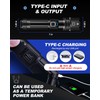 Victoper Rechargeable Flashlight, 20000 High Lumens Super Bright Flashlights, 5