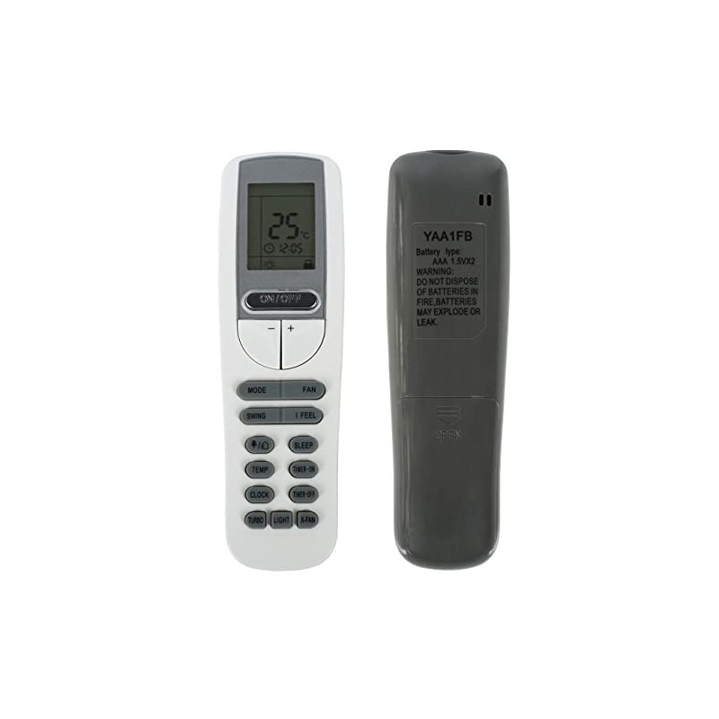 Replacement TV AC Audio Projector Remote Control YAA1FB for Gree