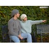 Melegari Knitted Hat Oversize Beanie Floppy Rasta Patty Hat Alpaca