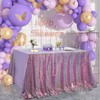 Iridescence Sequin Tablecloths Shiny Mermaid Tablecloth Rectangle Fabric