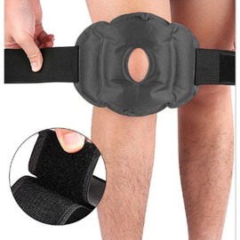 Hot/cold knee compress for thigh black 1P squeaky ice warm injury ONE/ONE
