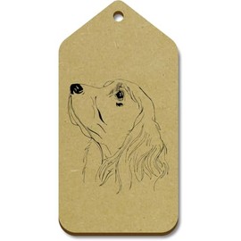 Azeeda 10 x Large 'Cocker Spaniel' Wooden Gift Tags (TG00011070)