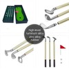 JUNTAO Mini Golf Club Putter Ballpoint Pen Golfers Gift Box