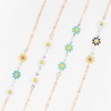 SixDaisy Premium Mask Strap & Eyeglass Chain - Fashion Lanyard Mask Lanyard White Daisy 4ea