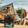 8-inch USB Portable Fan - 20800mAh Rechargeable Battery Operated Fan