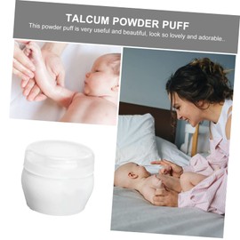 FOMIYES Newborn Baby 2 Sets of Talcum Powder Puff Soft Plush for Boys and Girls Easy Application Body Powder for Baby Shower