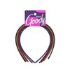 Goody Women's Classics Shoestring Fabric Headband, 5 Count