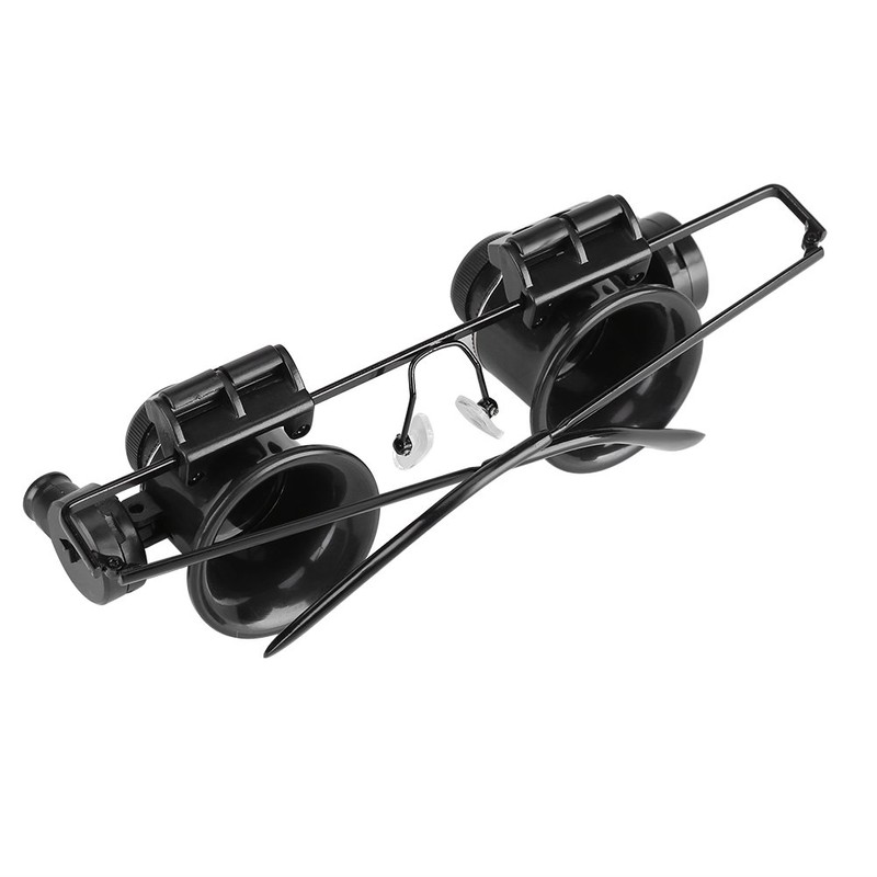 20x Gafas de Lupa de profesional herramientas relojero, lupas de