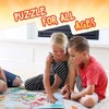 GeoToys GeoPuzzle, Country-Shaped Jigsaw Puzzles Set of 6, Geography Puzzle,