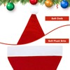 SATINIOR 16 Pieces Christmas Hat Bulk Santa Claus Hat Xmas