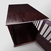 Casual Home Wooden Medium Pet Crate, End Table, Espresso