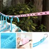 ORIJOYNA 3 Pack 16.4 ft Clothesline Cloths Drying Rope Portable