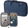 Lihit Lab Stationery Gadget Storage Compact Pen Case, Navy A7687-11