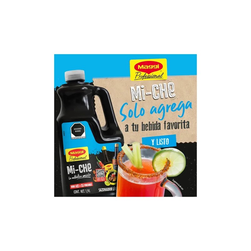 Jugo Sazonador Maggi 1.9 L Mariscos Michelada Botanas Nestlé Professional