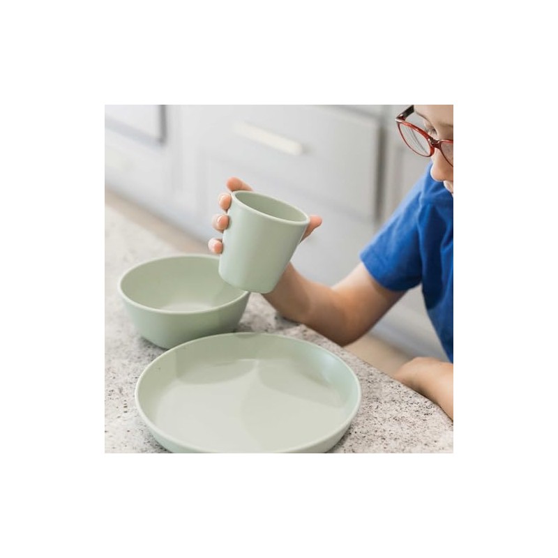 Tiny Twinkle Plastic Tableware - BPA Free Plate for Kids