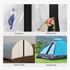 VIVOSUN 1-Pack Self Adhesive Zipper Door for Debris Barriers, 3In.