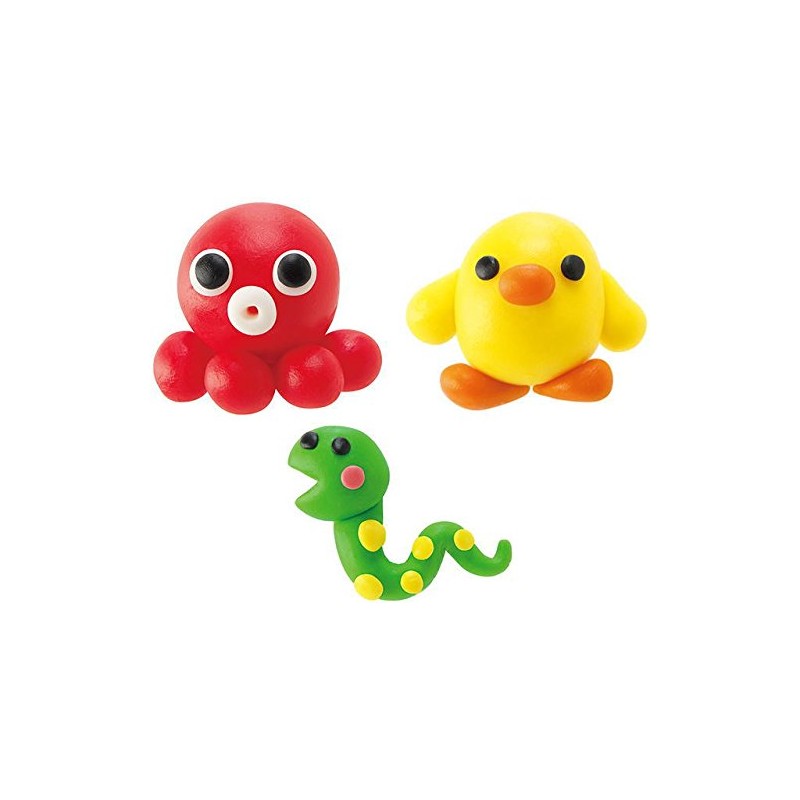 Gimpo A-RD9ZF Rice Clay, 9 Color Set, Gintori Sangyo