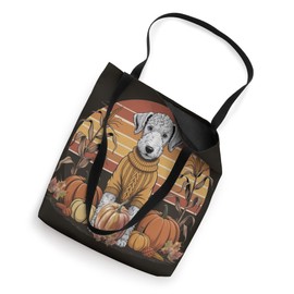 Pumpkins, Leaves and Poodles Cute Dog Fall Tote Bag