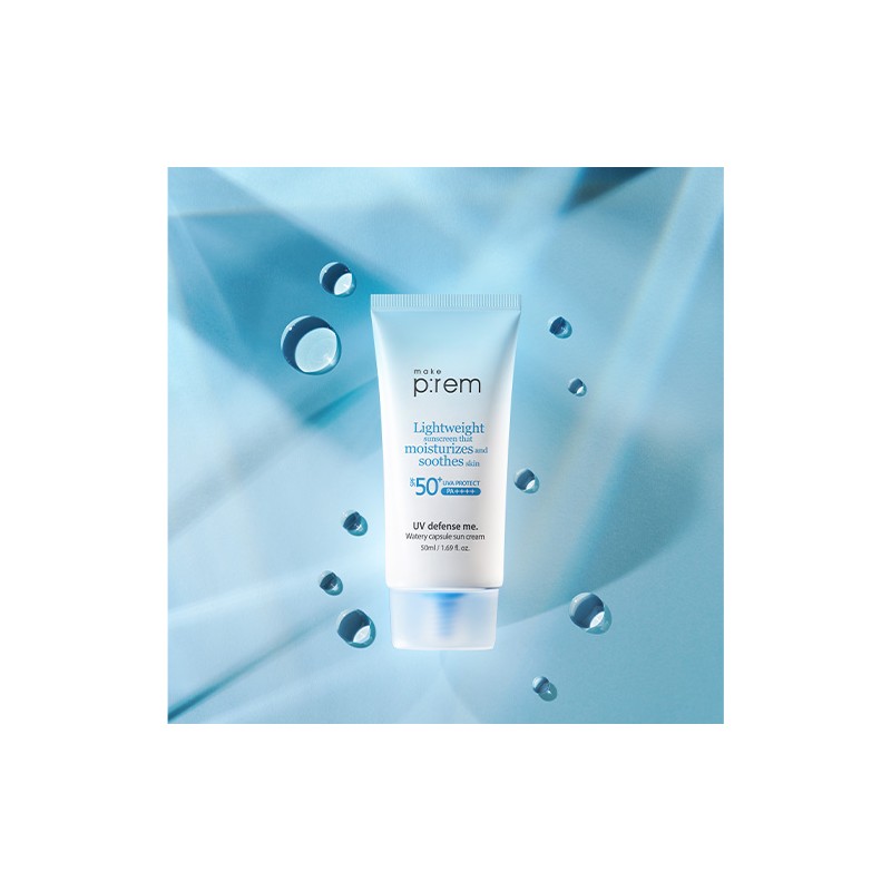 make p:rem [make p:rem]UV defense me Watery Capsule Sun cream
