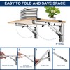Heavy Duty 8 Inch Folding Shelf Brackets 2 Pack –