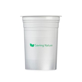 Restaurantware-Saving Nature 20 Ounce Drinking Cups, 10 Color-Changing Metal Cups - Reacts To Cold Liquids, Reusable, Aluminum Disposable Party Tumblers, Stylish, For Home, Party, And More