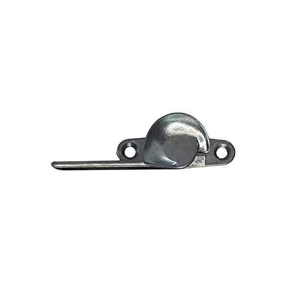 WRS 1-1/2" Zinc Die-Cast Left Hand Sweep Lock - Brite